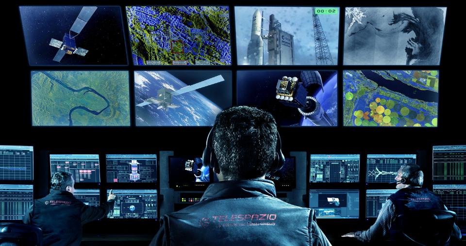 Visual_Sala controllo_telespazio_finmeccanica_egeos
